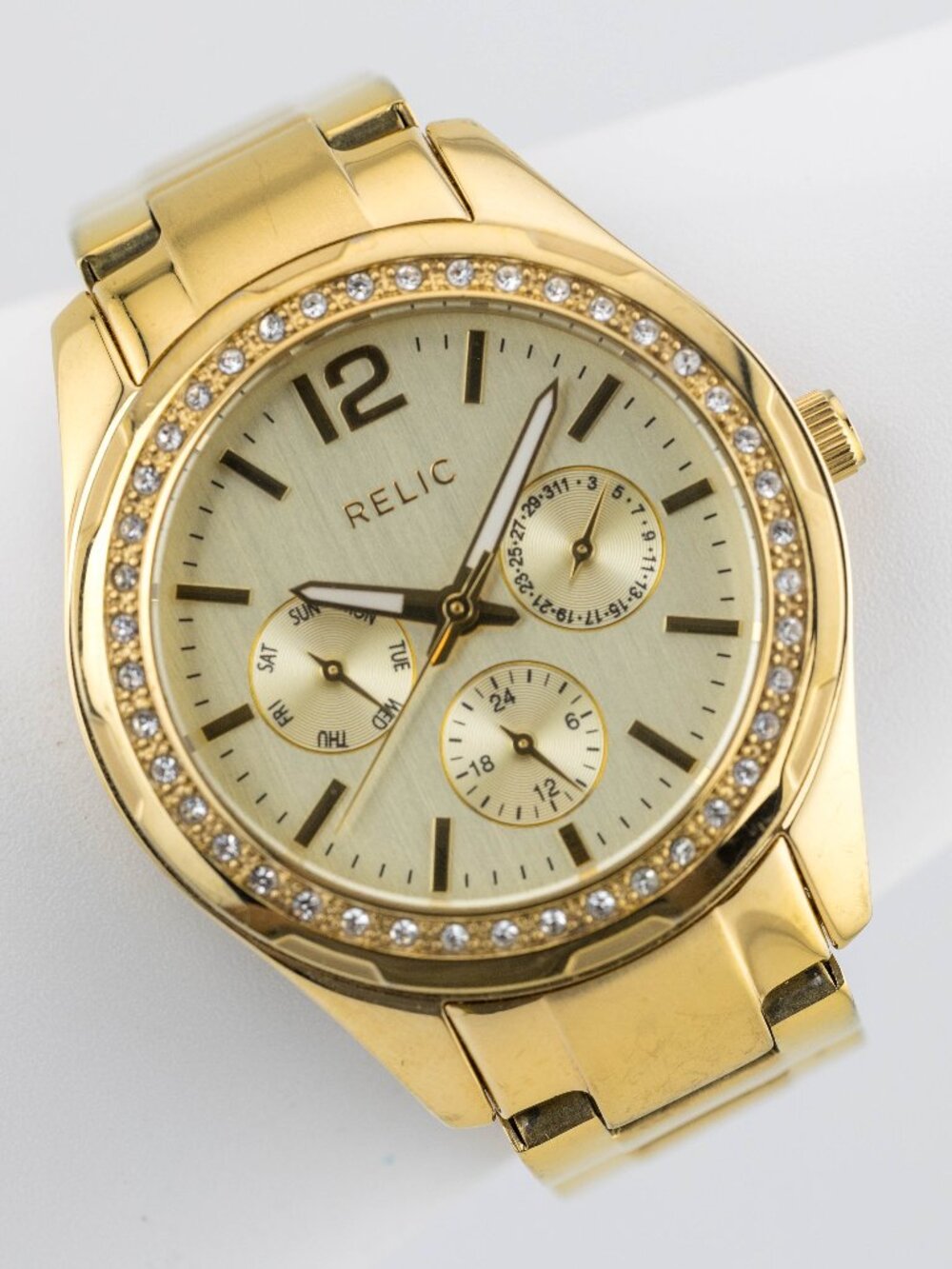 Relic ZR15640 Quartz Analog Women's Watch New Battery
